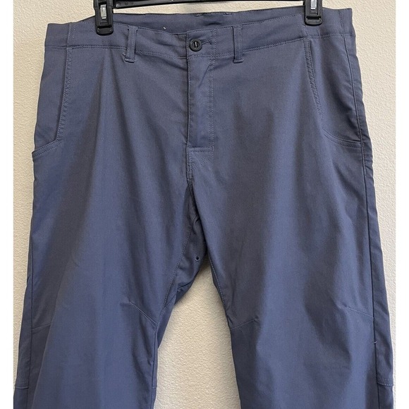 COPY - Prana Hendrixton Straight Fit Pants Men's Size 36x32 Gray (38" waist mea… - Picture 2 of 12